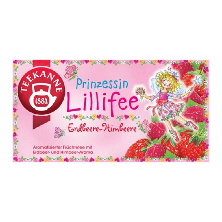Teekanne - Prinzessin Lillifee Erdbeere-Himbeere - 20 Teebeutel