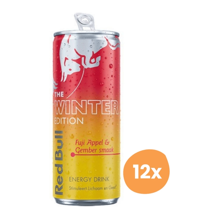 Red Bull – Winter Edition – 12 x 250 ml | Mindesthaltbarkeitsdatum: Ende August