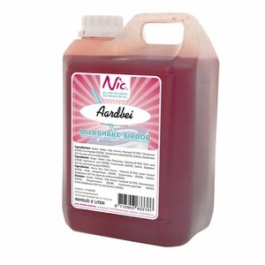 Nic - Milchshake-Sirup Erdbeere - 2 Liter