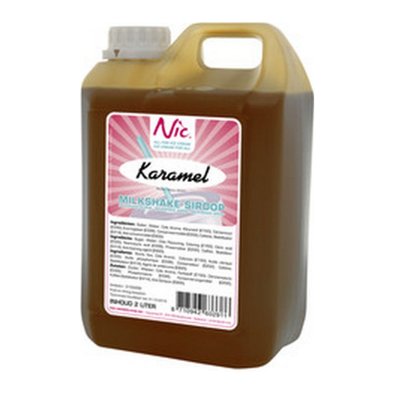 Nic - Milchshake-Sirup Toffee Karamell - 2 Liter