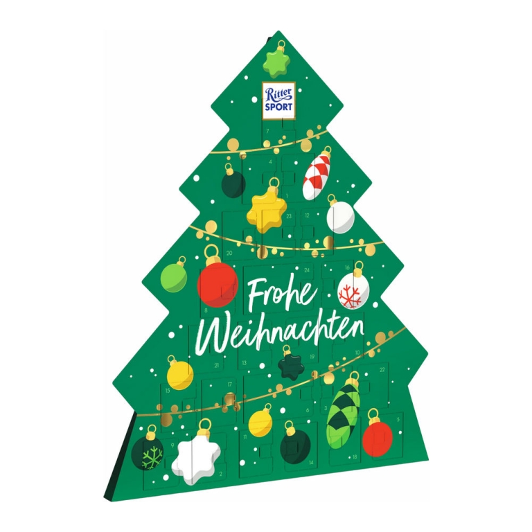 Ritter Sport - Schokotäfelchen-Adventskalender - 208 g