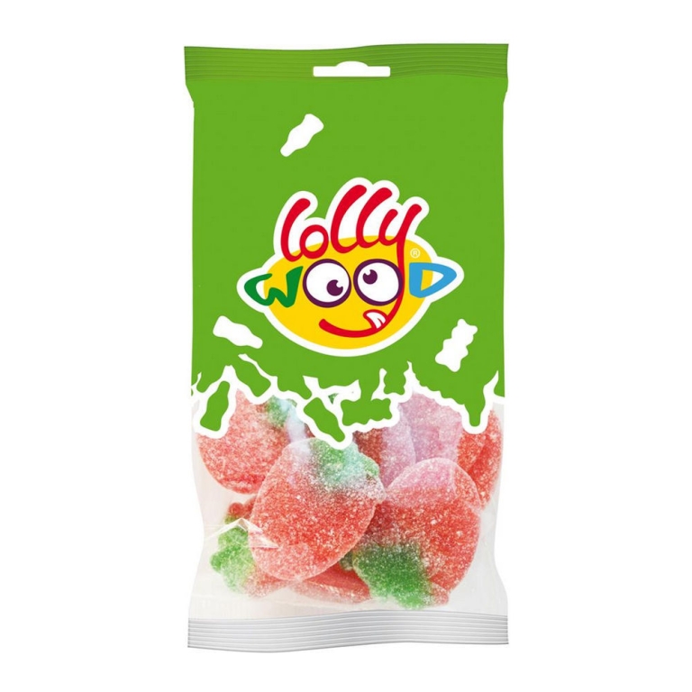Lollywood - Gezuckerte Erdbeeren - 15x 110g