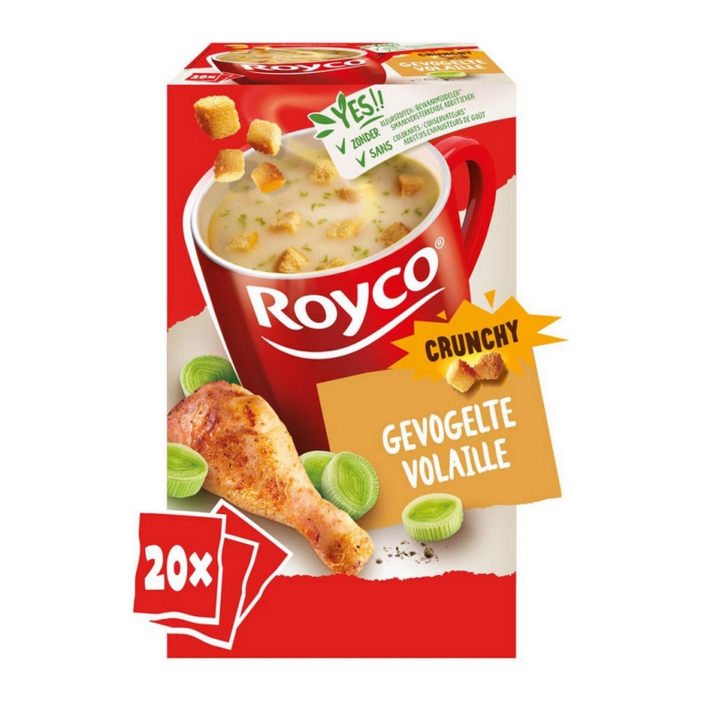 Royco - Crunchy Geflügel - 20x