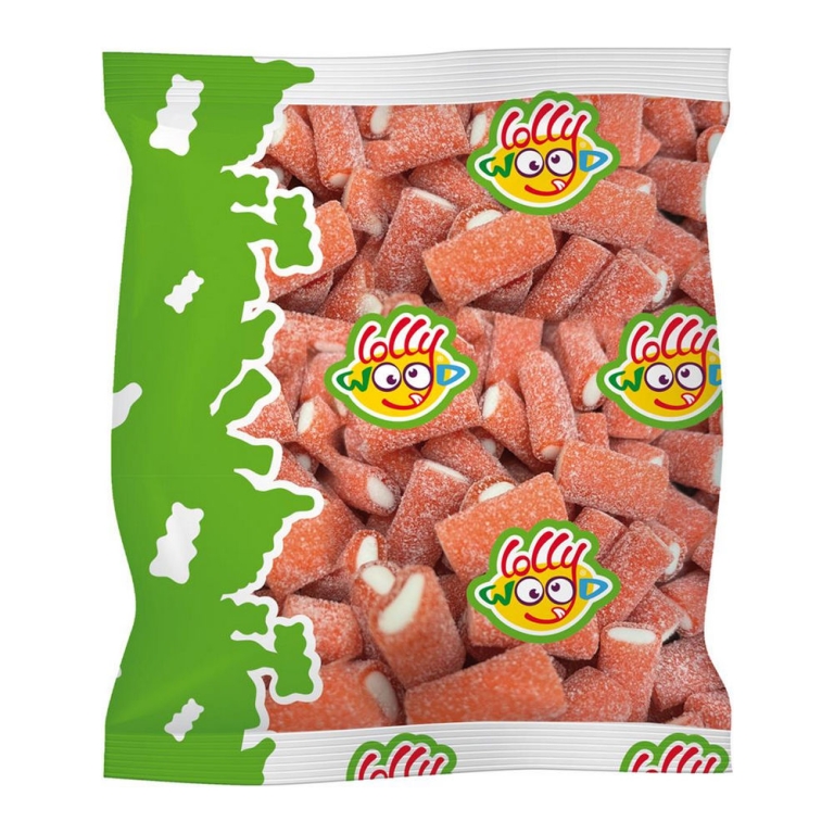 Lollywood - Bâtons Fraise Citrique - 1kg