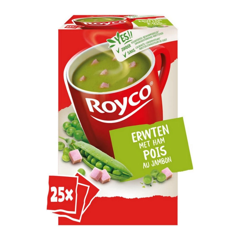 Royco - Classic Erbse Mit Schinken - 25x