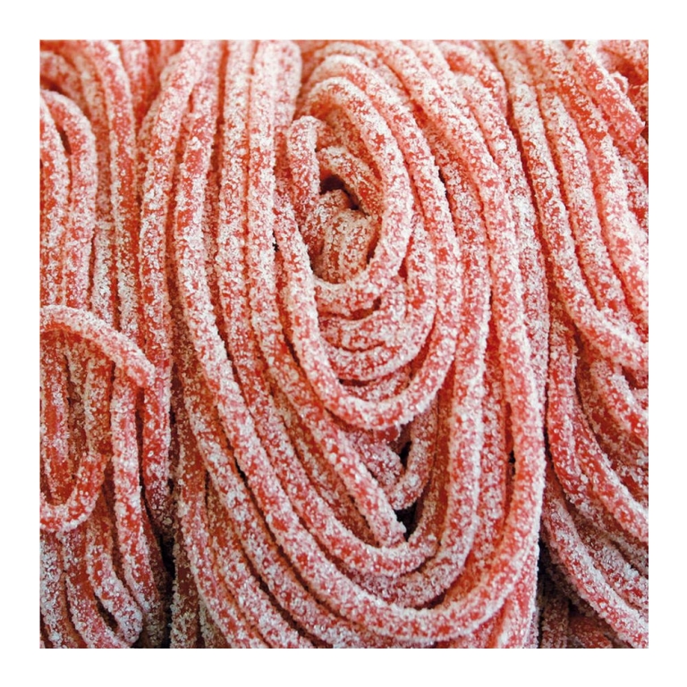 Lollywood - Lacets Citriques Fraise - 1kg