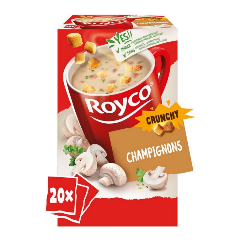 Royco - Crunchy Champignons - 20x