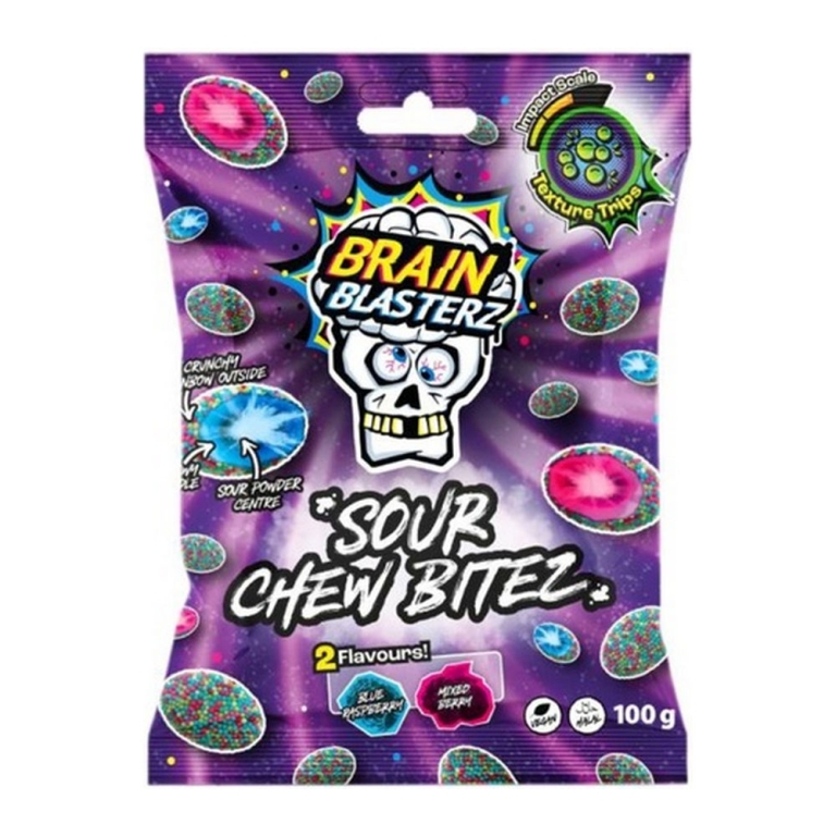 Brain Blasterz - Chew Bites Beutel - 12x 100g