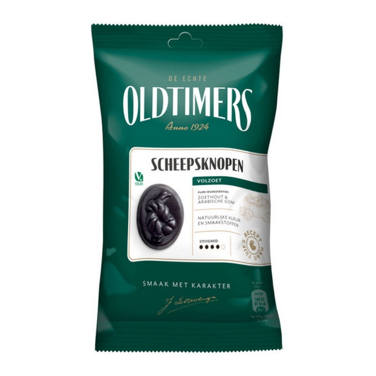 Oldtimers - Snackpacks Scheepsknopen Beutel - 16x 75g