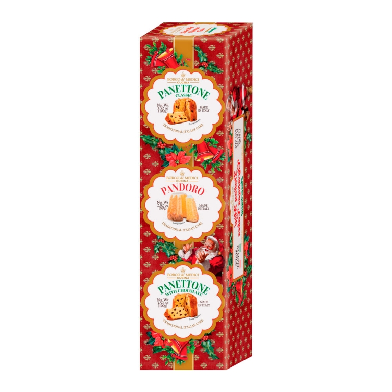 Borgo de' Medici - Panettone & Pandoro - 6 x 280 Gramm