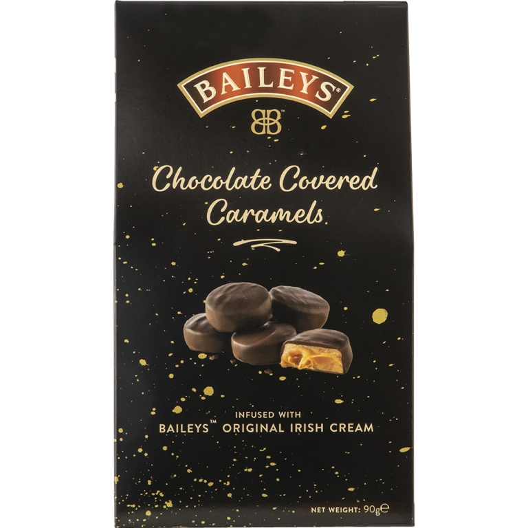 Baileys - Chocolate Covered Caramels Pakje - 12 x 90 Gramm