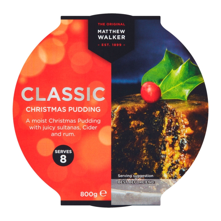 Matthew Walker - Classic Christmas Pudding - 6 x 800 Gramm