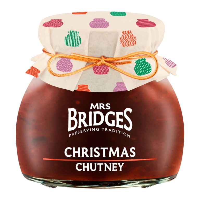 Mrs Bridges - Christmas Chutney Glas - 6 x 240 Gramm
