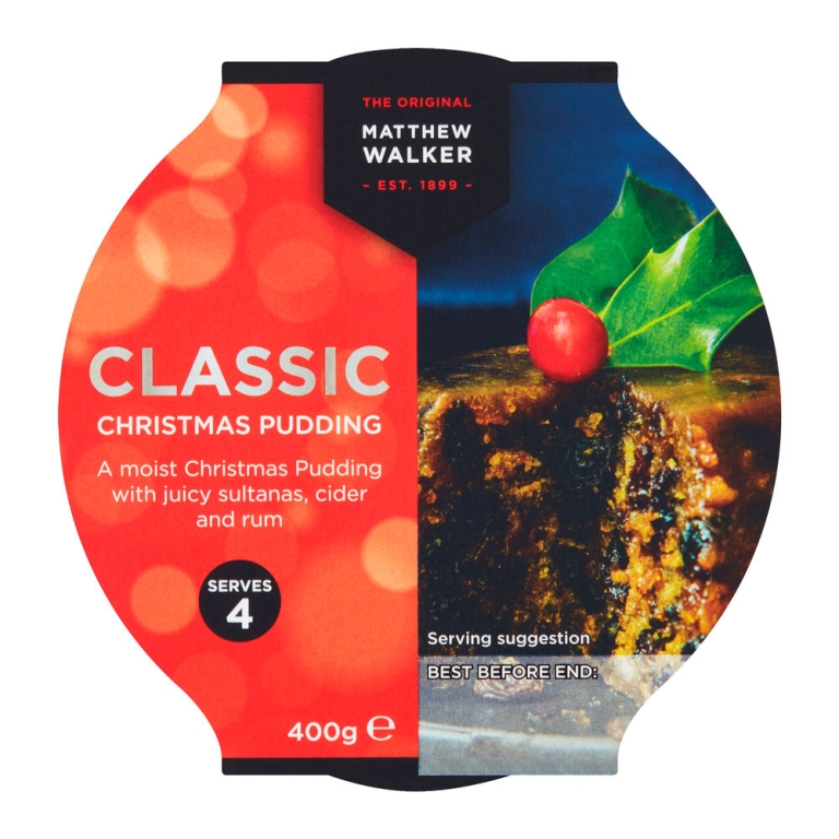 Matthew Walker - Class Christmas Pudding - 12 x 400 Gramm