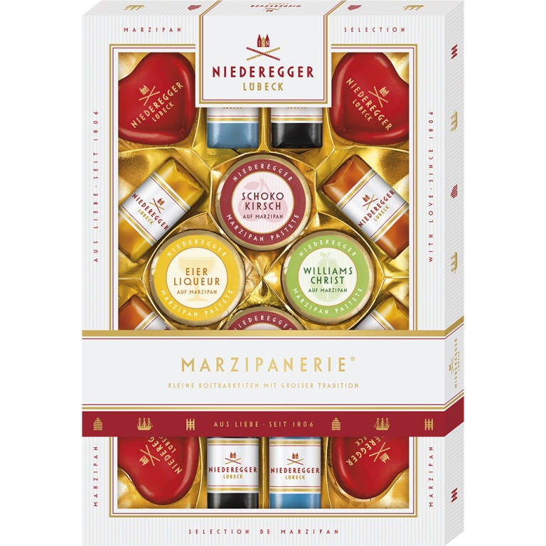 Niederegger - Marzipanerie Gesorteerd - 206 Gramm
