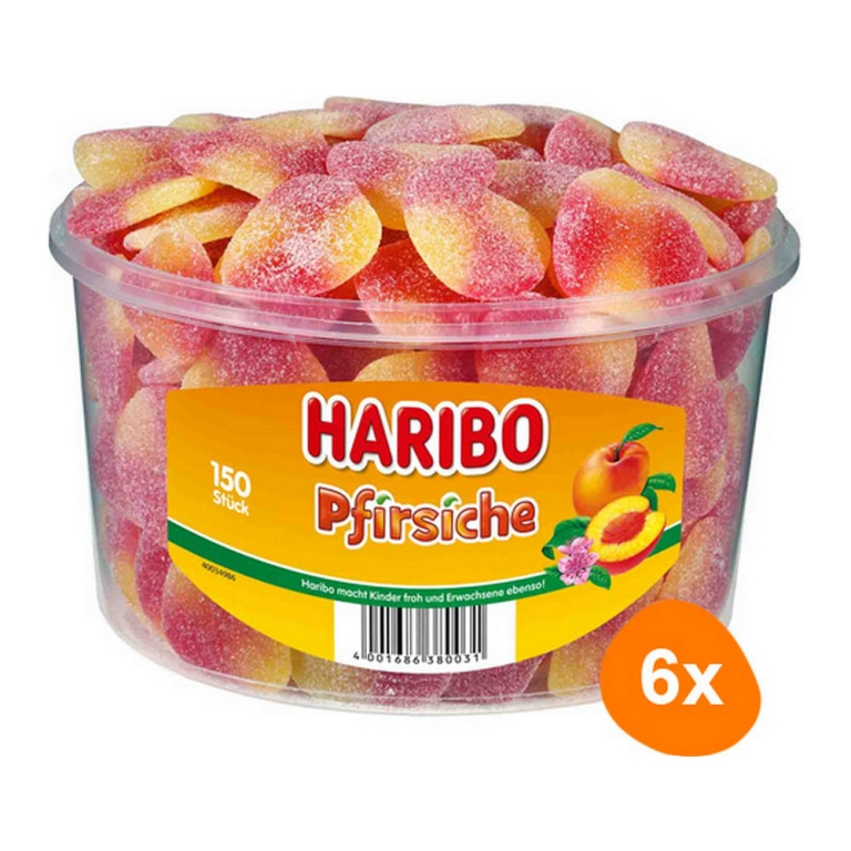 Haribo - Pfirsiche - 6x 150er