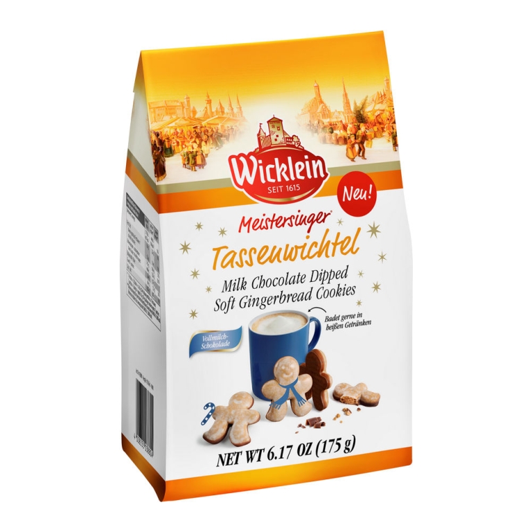 Wicklein - Gingerbread Man Melkchocolade - 25 x 175 Gramm