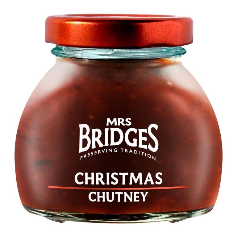 Mrs Bridges - Christmas Chutney Glas - 16 x 100 Gramm
