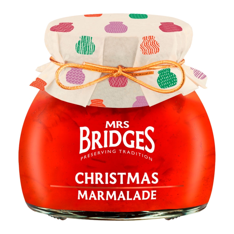 Mrs Bridges - Christmas Marmalade Glas - 6 x 250 Gramm