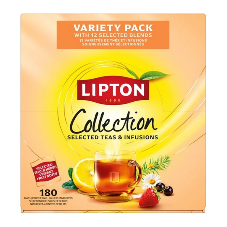 Lipton - Feel Good Selection Tee Sortimentskasten - 180 Teebeutel