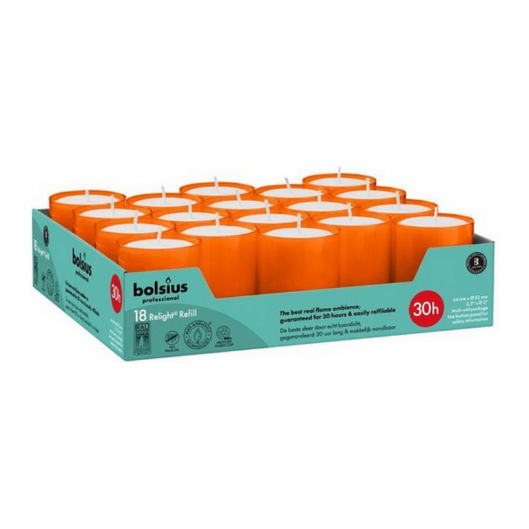 Bolsius - Relight 30 Uur Orange - 4x 18x