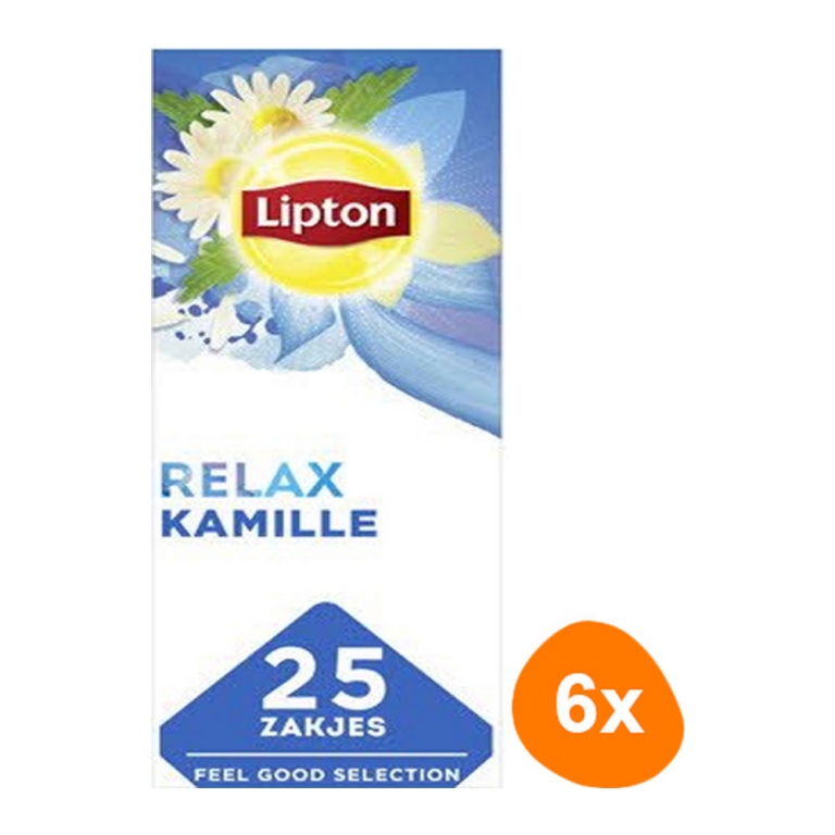 Lipton - Feel Good Selection Kamille Tee - 6x 25 Teebeutel