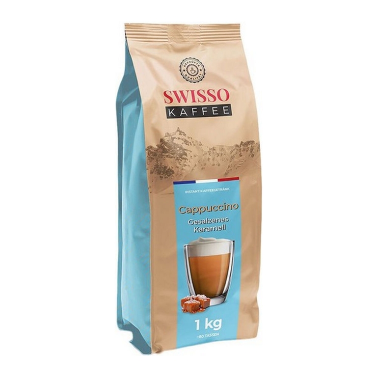 Swisso - Kaffee Cappuccino Gezouten Karamell - 10x 1kg