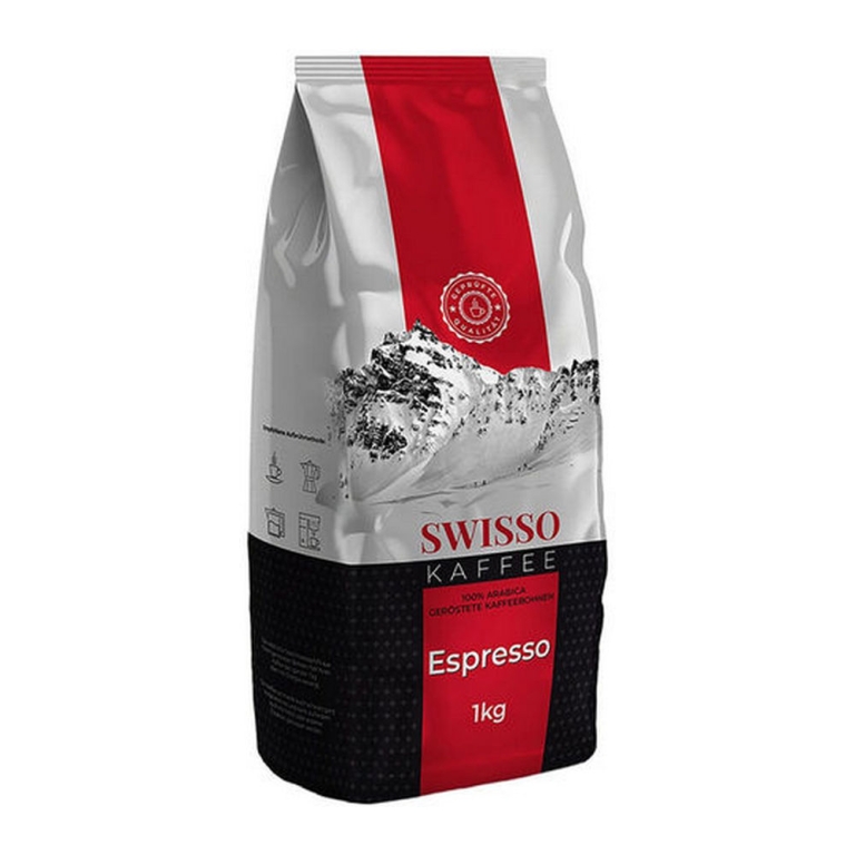 Swisso - Kaffee Espresso Bonen - 8x 1kg