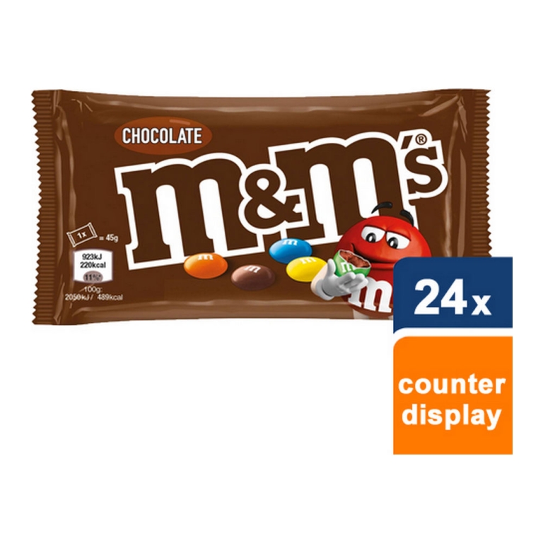M&M's - Chocolate - 24 Beutel