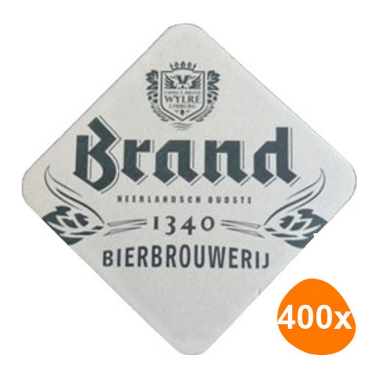 Brand - Bierdeckel - 400 Stück (4x 100 Stück)