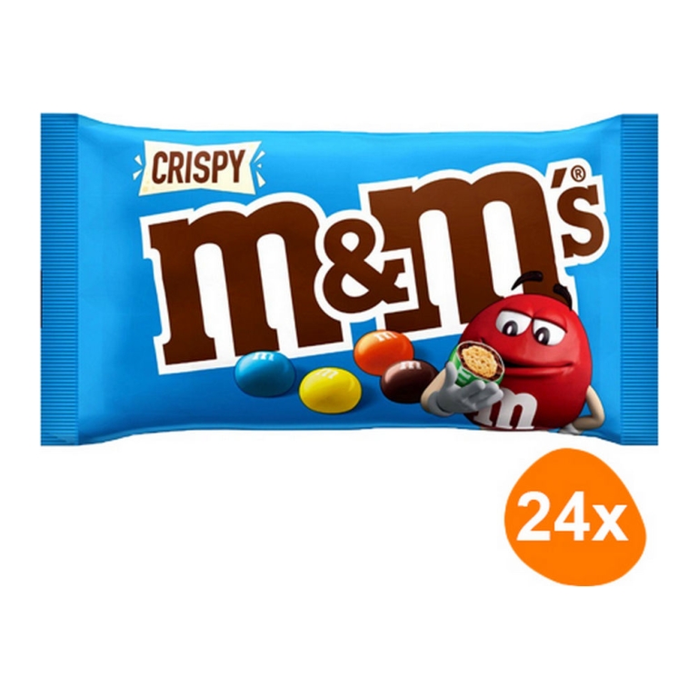 M&M's - Crispy - 24 Beutel