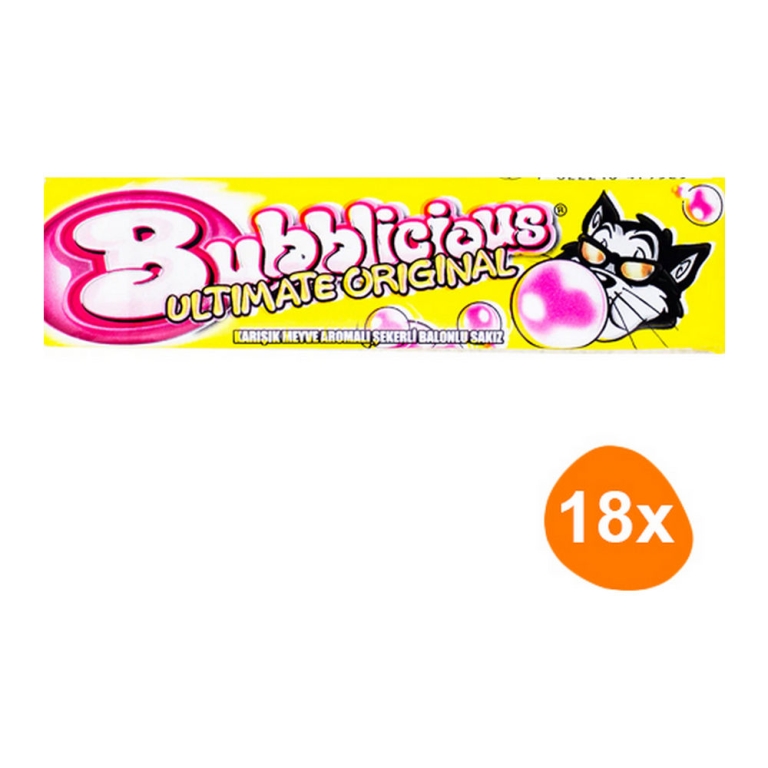 Bubblicious - Ultimate Original - 18x 5er