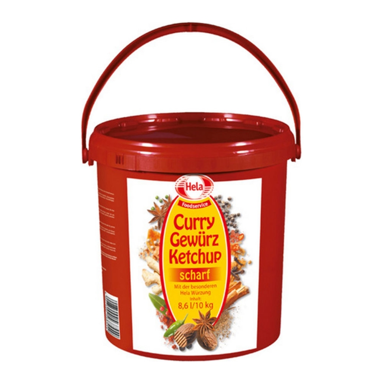 Hela - Curry Gewürz Ketchup Original (Scharf) - 10kg