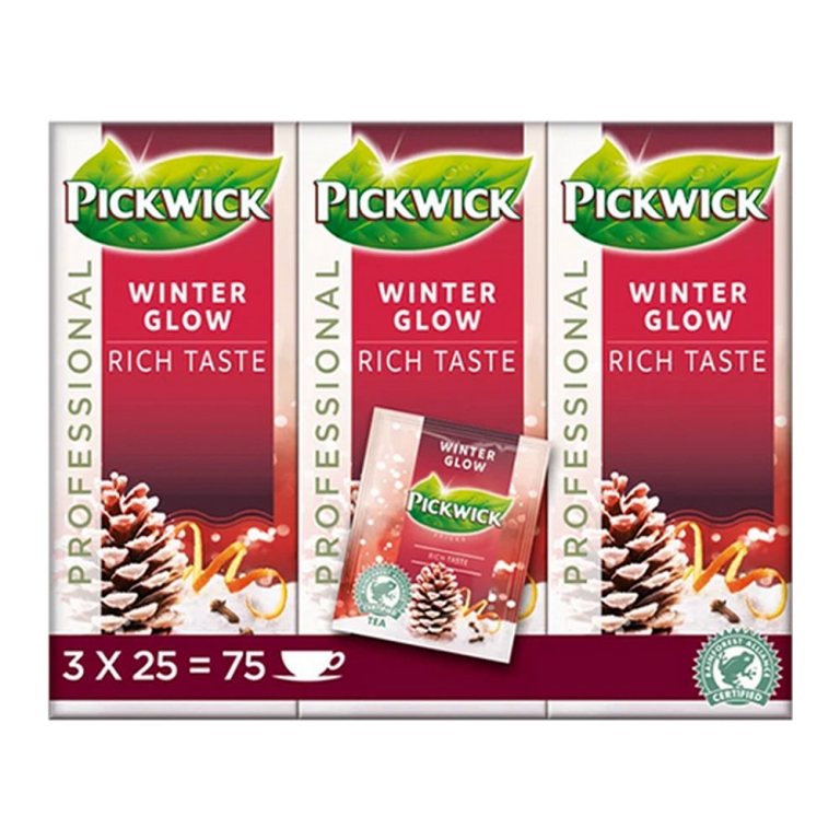 Pickwick - Professional Winterglow - 3x 25 Teebeutel