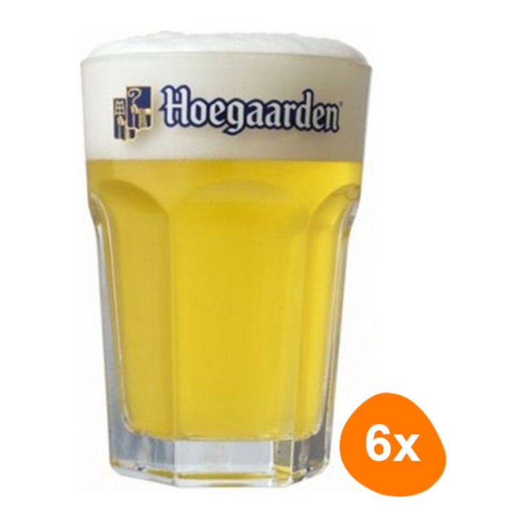 Hoegaarden - Weißbier Gläser 25cl - 6 Stück 
