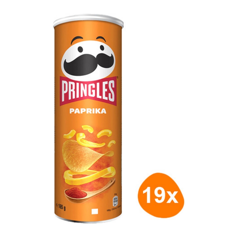 Pringles - Paprika - 19x 165g