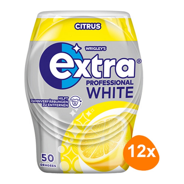 Wrigley's - Extra Professional White Citrus - 12x 50er