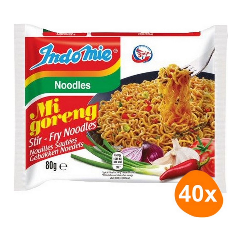 Indomie - Instant Nudeln Mi Goreng - 40 Stück