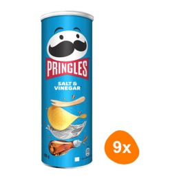 Pringles - Salt & Vinegar - 9x 165g