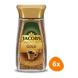 Jacobs - Gold Löslicher Kaffee - 6x 200g