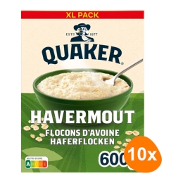 Quaker - Haferflocken - 10x 600g