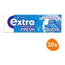 Wrigley's - Extra Professional Fresh Strong Mint - 30x 10er