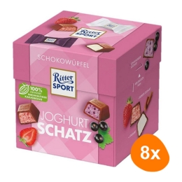Ritter Sport - Schokowürfel Joghurt Schatz - 8x 176g