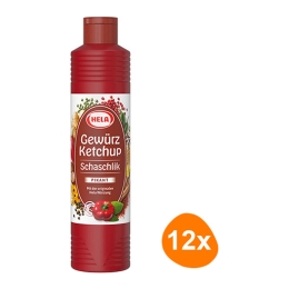 Hela - Schaschlik Gewürzketchup - 12x 800ml