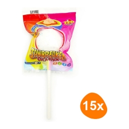 Zed Candy - Jawbreaker On A Stick - 15 stück