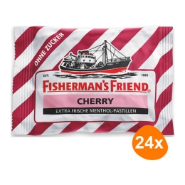 Fisherman's Friend - Cherry Ohne Zucker - 24er