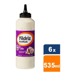 Yildriz - Türkische Knoblauchsauce - 6x 535ml