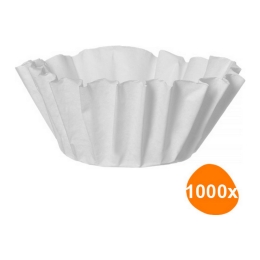 Hendi - Papierkaffeefilter für Filterkaffeemaschinen Ø 25cm - 1000 stück