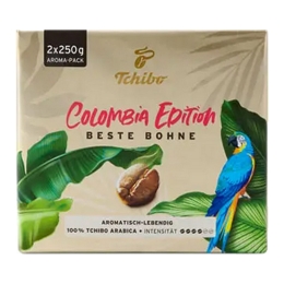 Tchibo - Beste Bohne Colombia Edition Gemahlen - 500g (2x 250g)