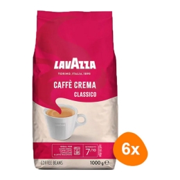 Lavazza - Caffè Crema Classico Bohnen - 6x 1kg